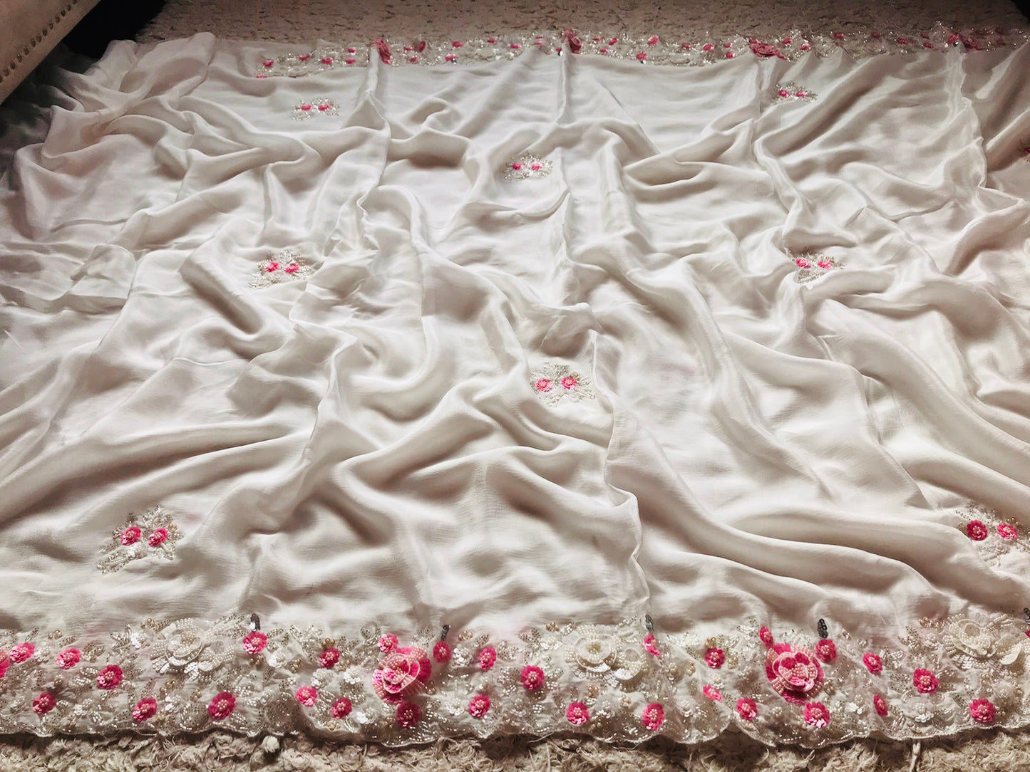 Fairly elegance chignon saree