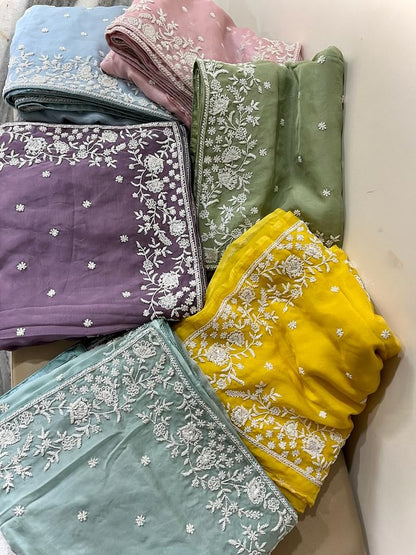 Inisha organza saree