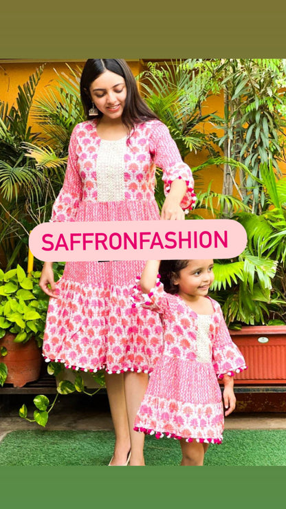 Breezy mother daughter dress