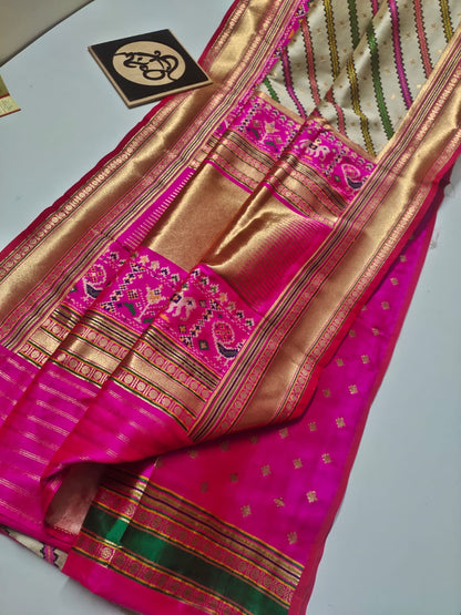 Lehariya Patola banarsi saree