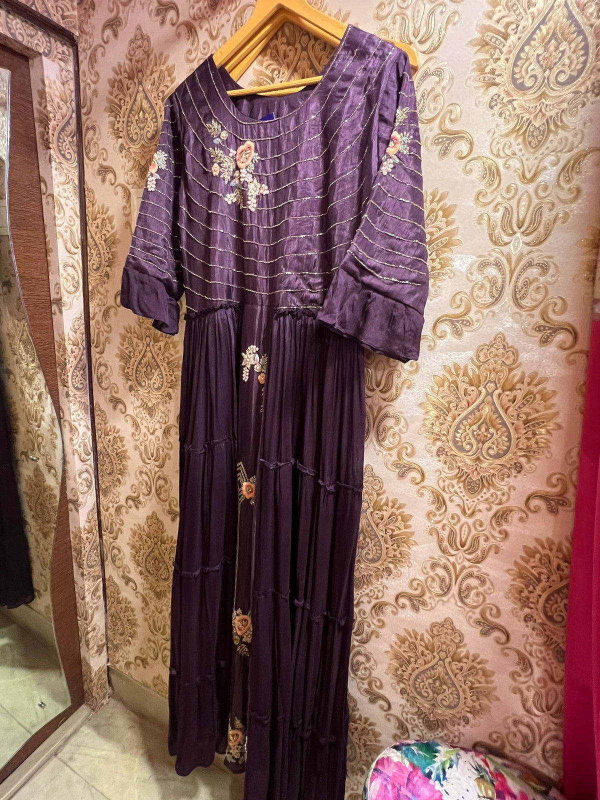 Lavender beautiful dress