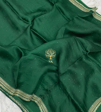 Organza silk trendy saree