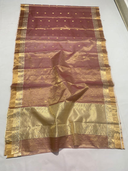 Tissue Chanderi silk saree