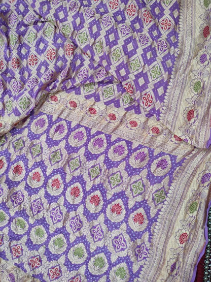 Nashina Banarsi handloom saree