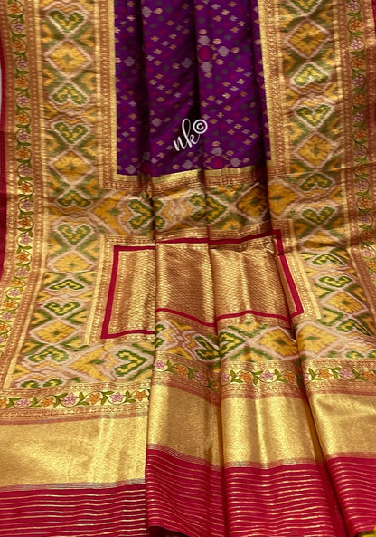 Rajkot styled Patola saree Indian saree Patola saree