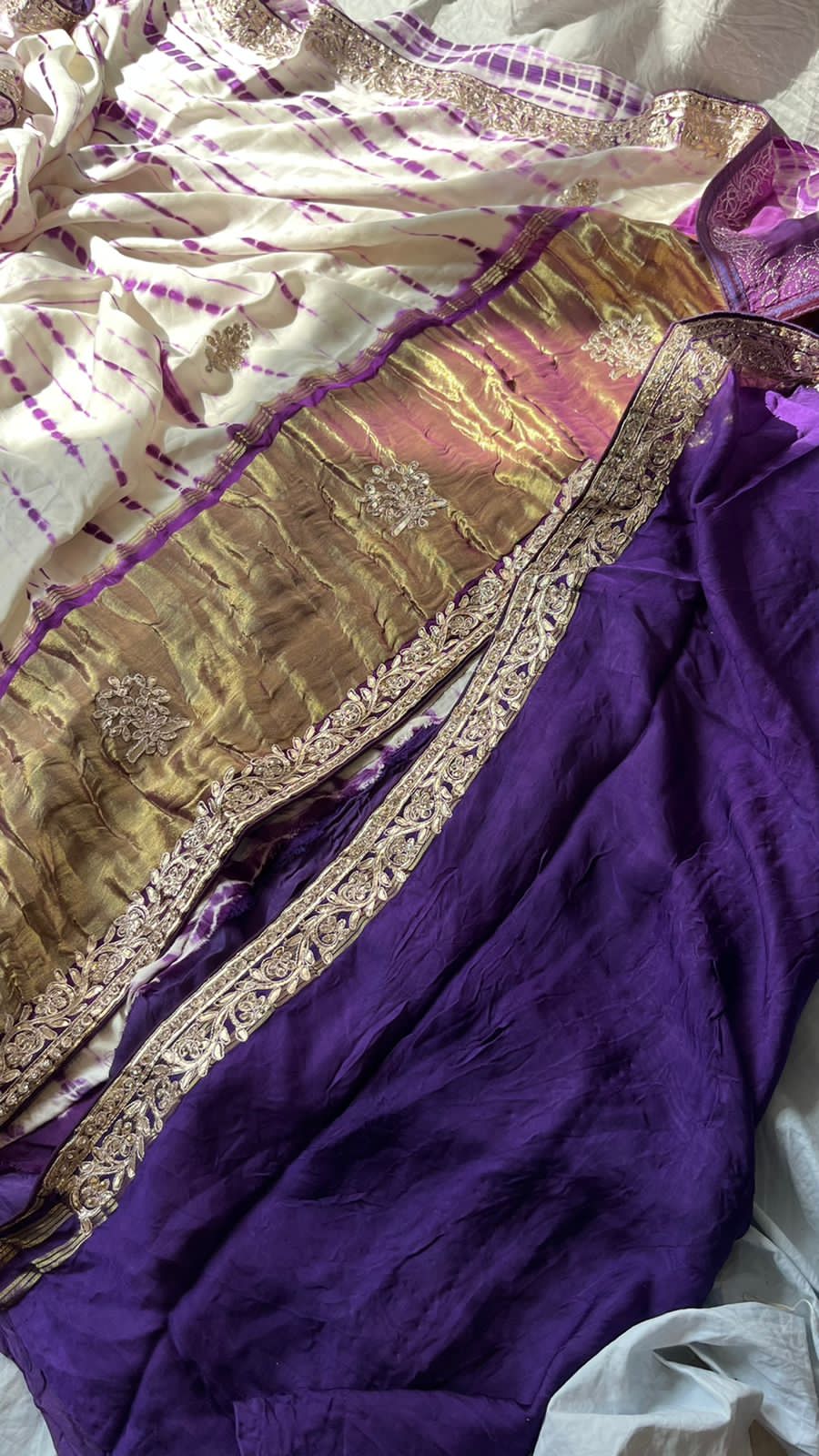 Gajji silk gottappati saree