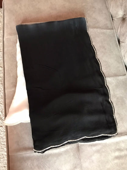 Aarzoo chinon crepe partywear saree