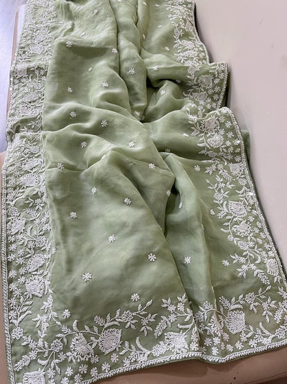 Inisha organza saree