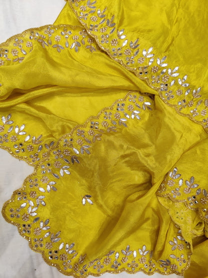 Savishri tissue gottapatti saree