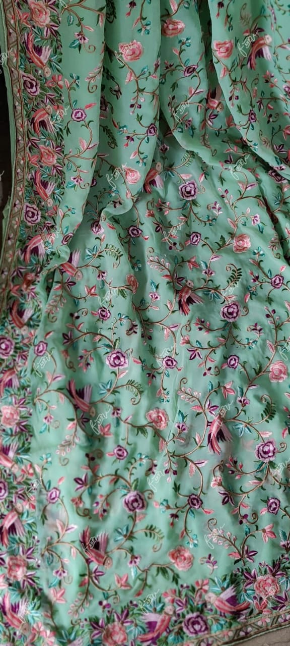 Kaveri Kashmiri parsa saree