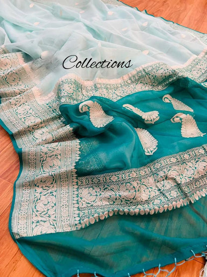 Mohini Banarsi chiffon saree