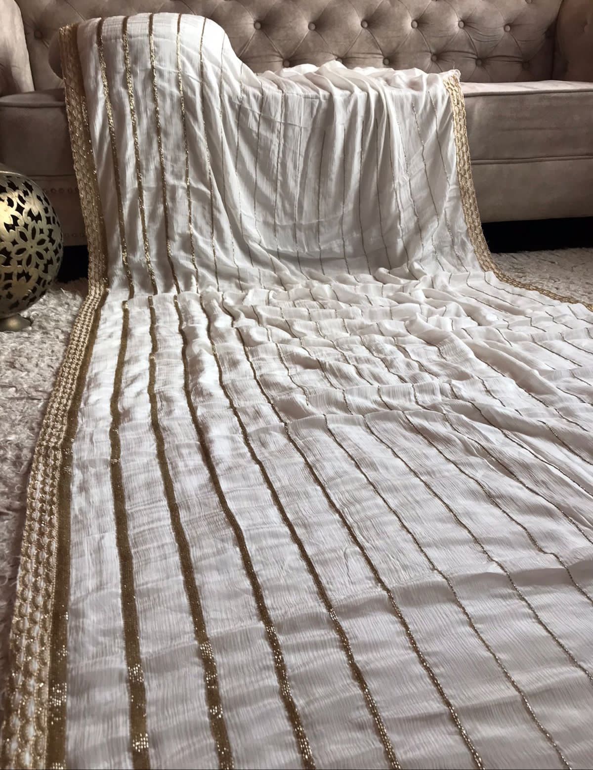 Urvi sequence crepe saree