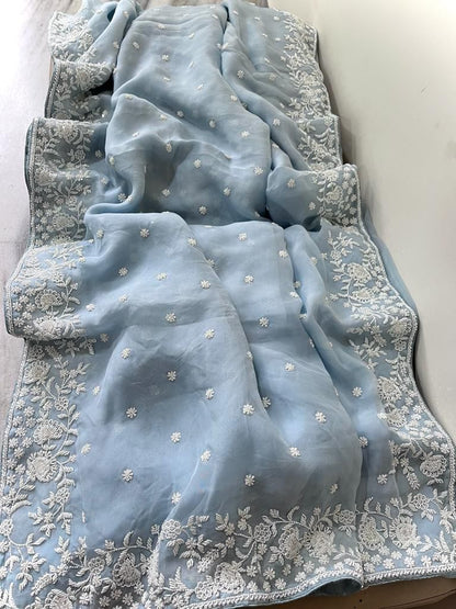 Inisha organza saree