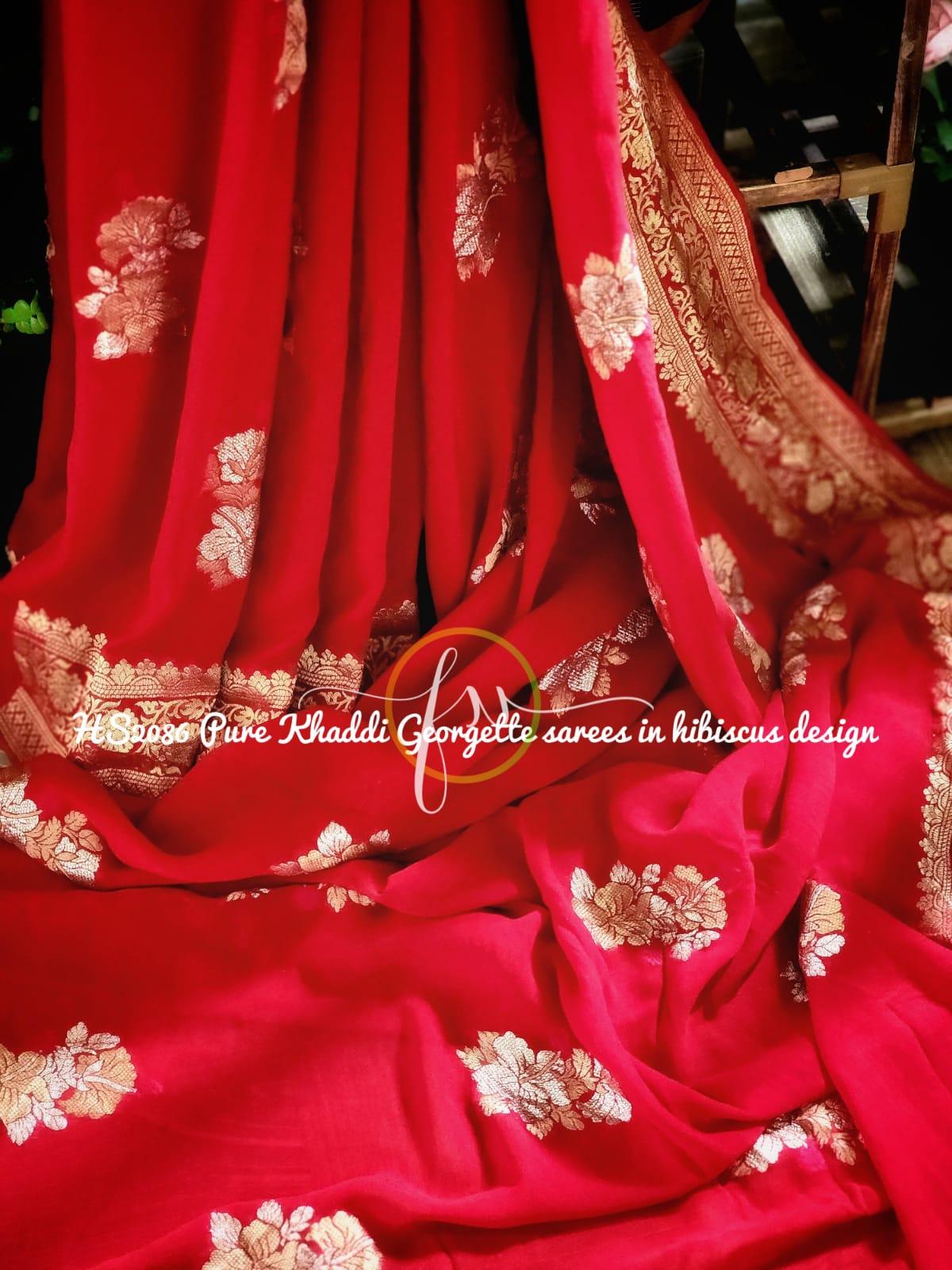 Meenakari khaddi Banarsi saree