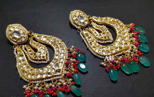 Pahal Kundan earrings