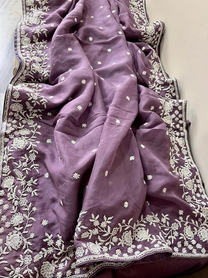 Inisha organza saree
