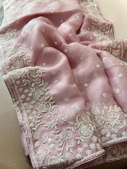 Inisha organza saree