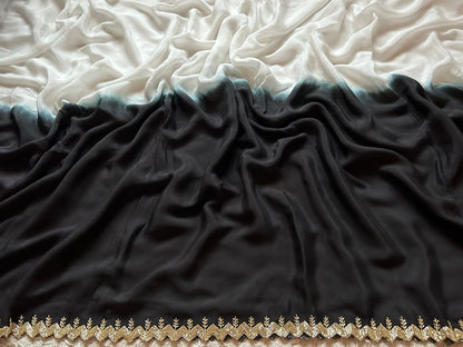 Nouvi crepe luxury saree