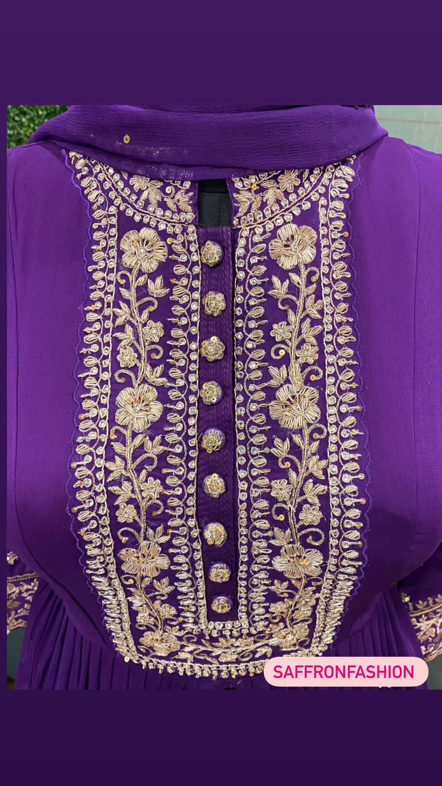 Aneena gorgette dress