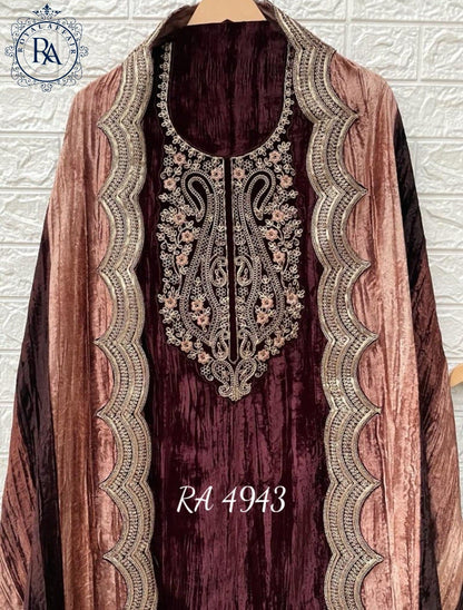 Velvet Indian salwar suit