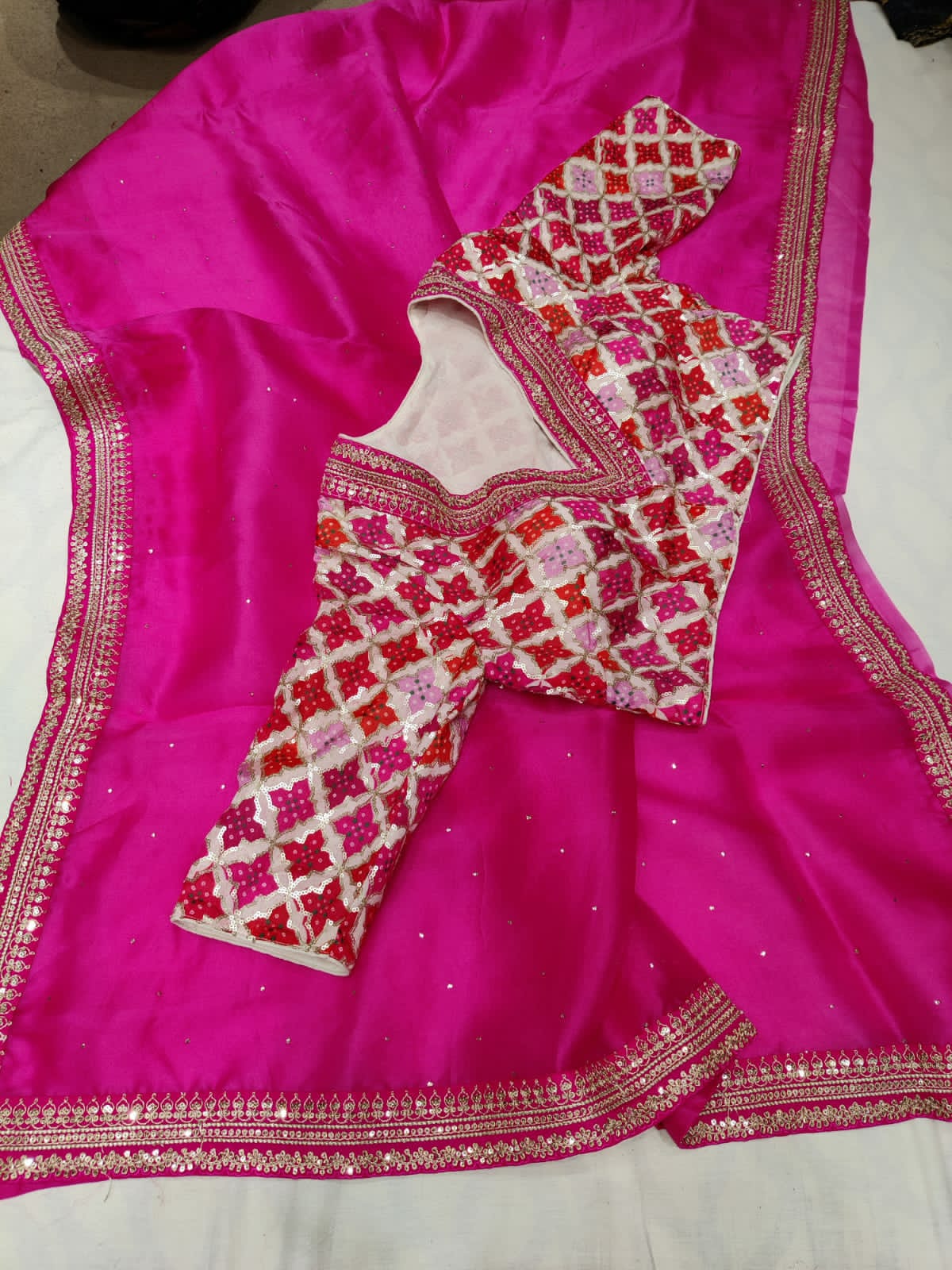 Kaveri organza trendy saree