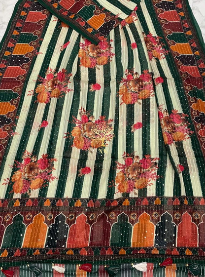 Miarah gorgette saree