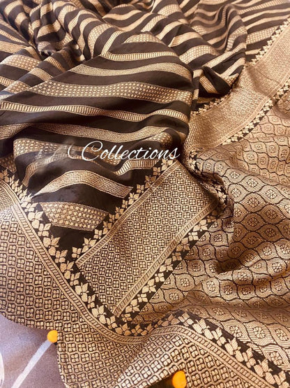 Livika gorgette Munga saree