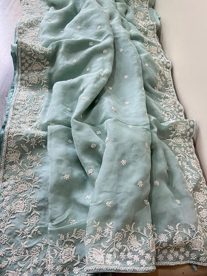 Inisha organza saree