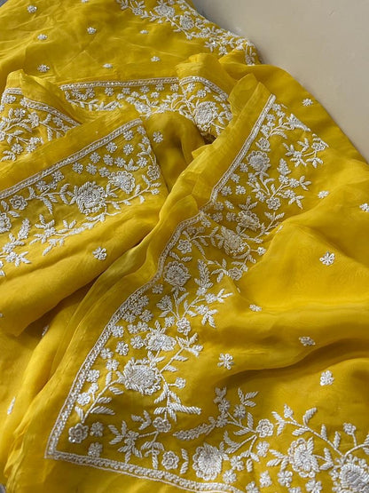 Inisha organza saree