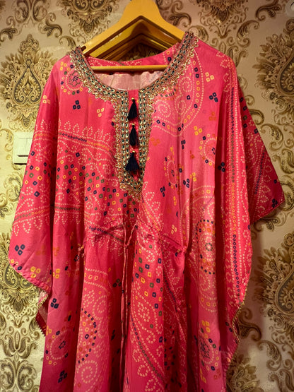 Arvika pink kaftan