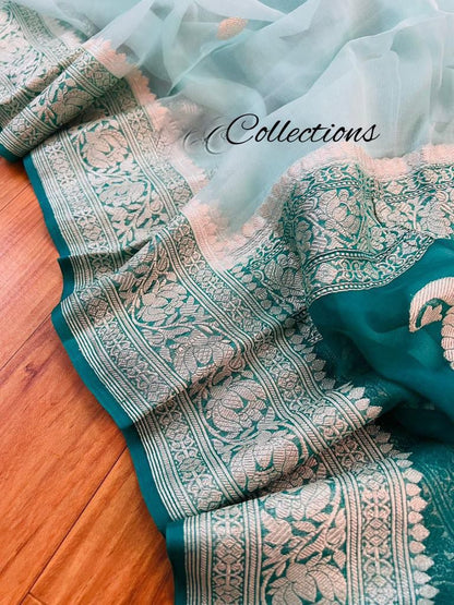 Mohini Banarsi chiffon saree