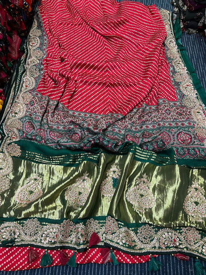 Gulshana Patola gottapatti saree
