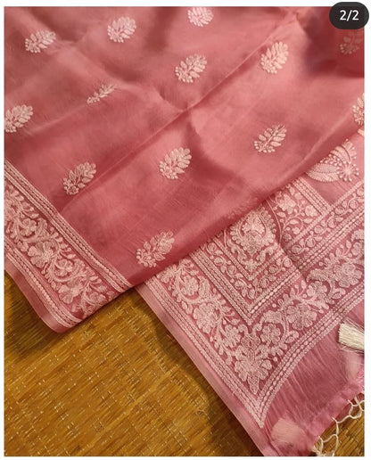 Pavika organza saree