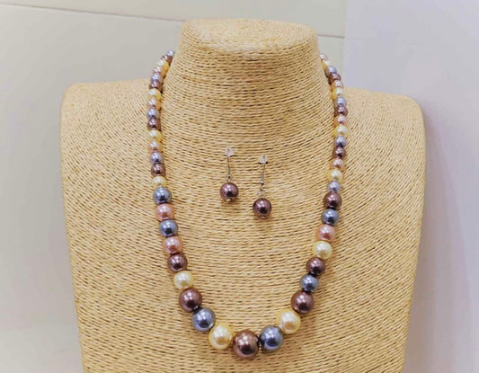 Pankhi Pearl necklace set