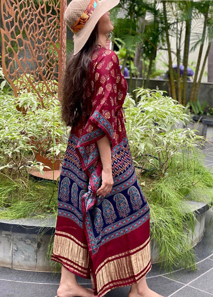 Rihana gajji silk kaftan