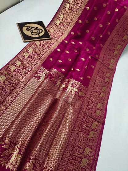 Krishnam banarsi saree