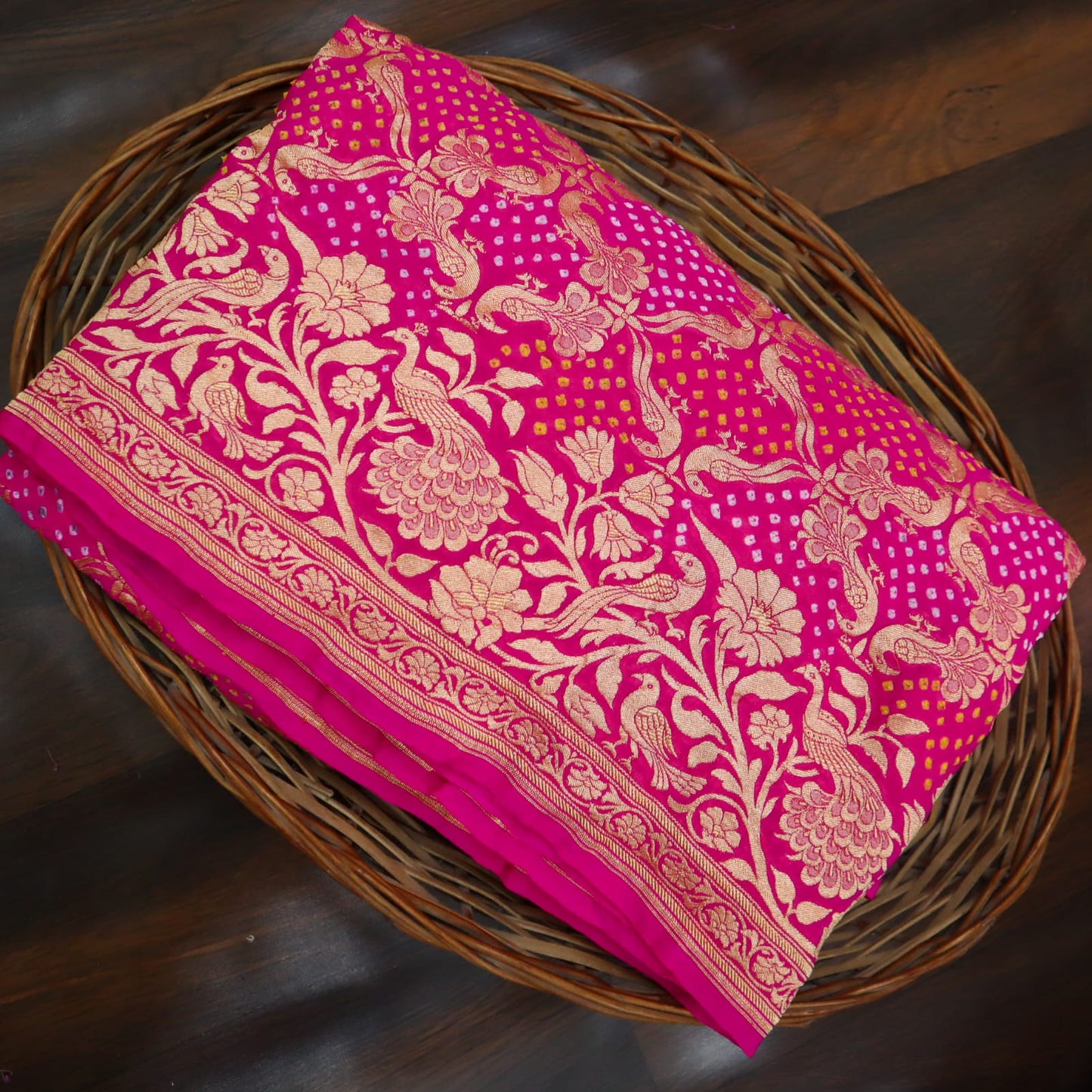 Hansika gorgette saree