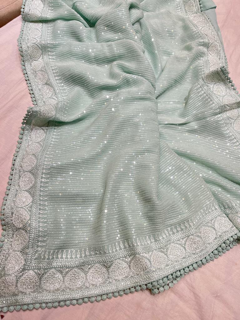 Sensita sequence saree