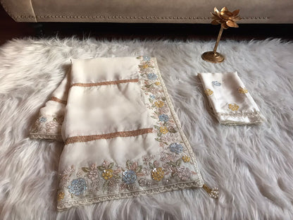 Afreen organza silk saree