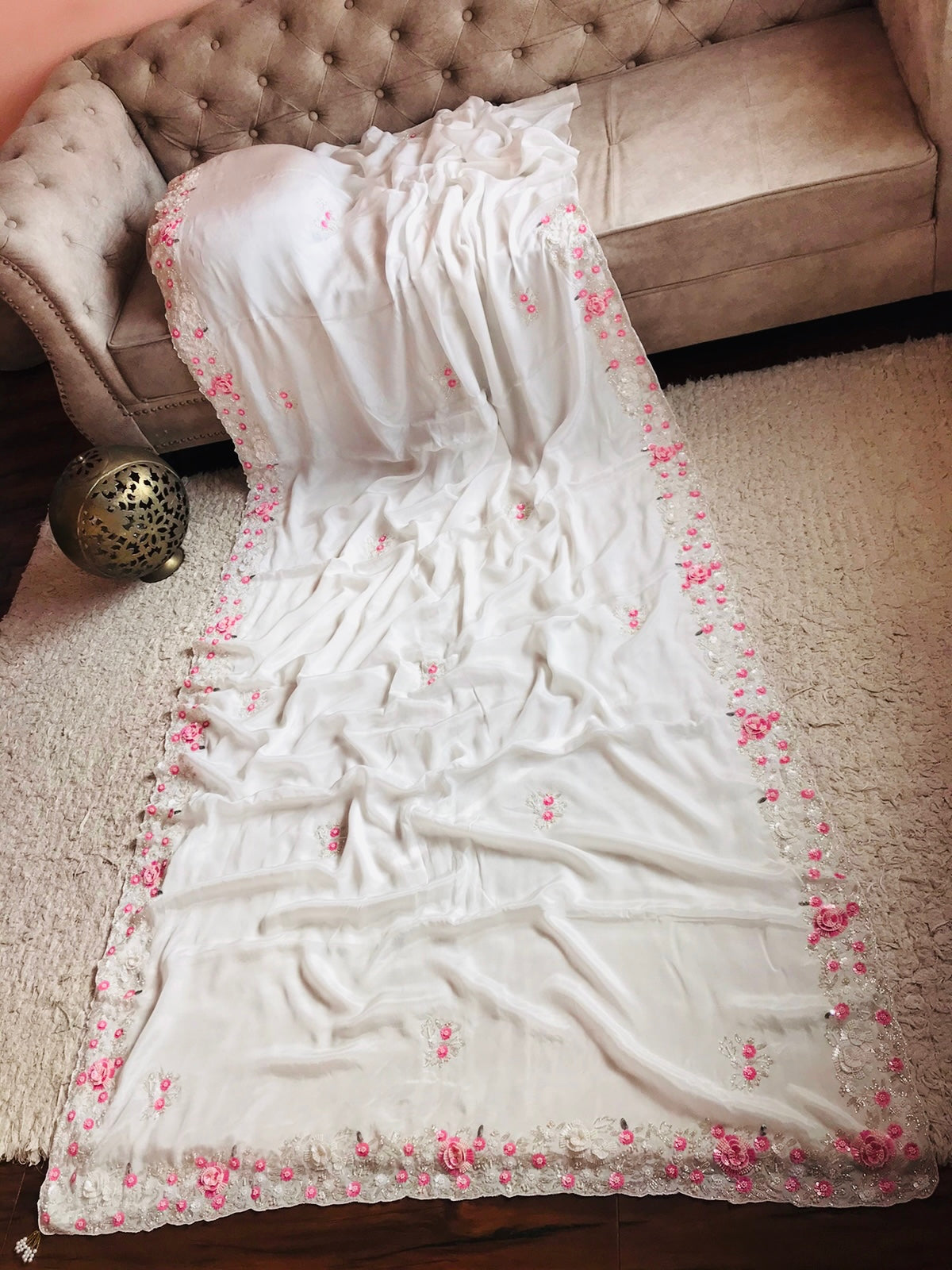 Fairly elegance chignon saree