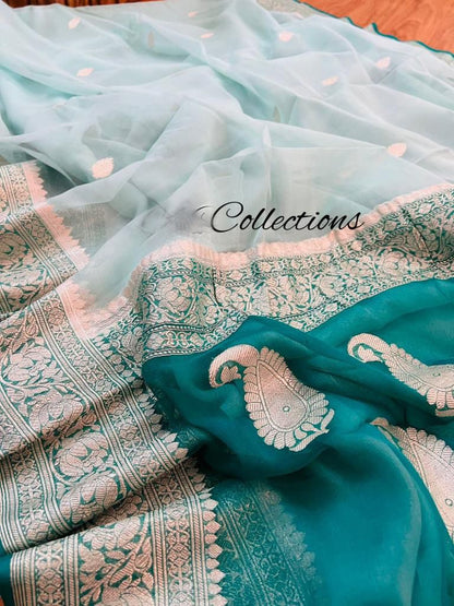 Mohini Banarsi chiffon saree