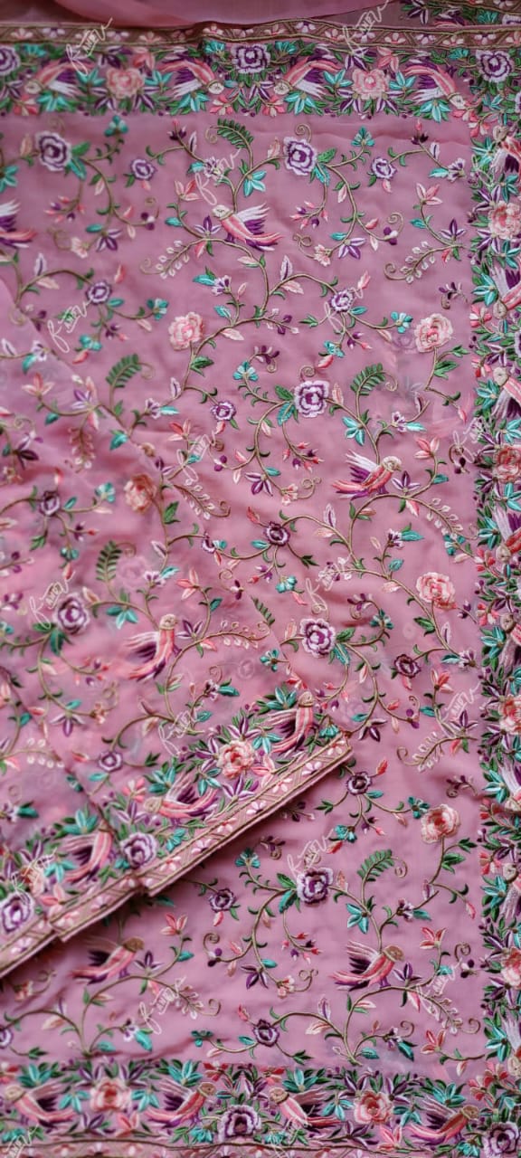 Kaveri Kashmiri parsa saree