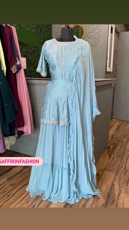 Arvi indowestern dress