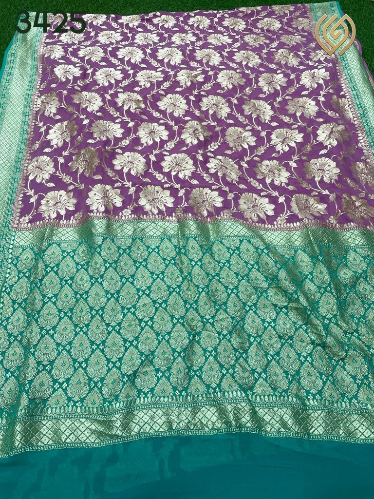 Susane handloom gorgette saree