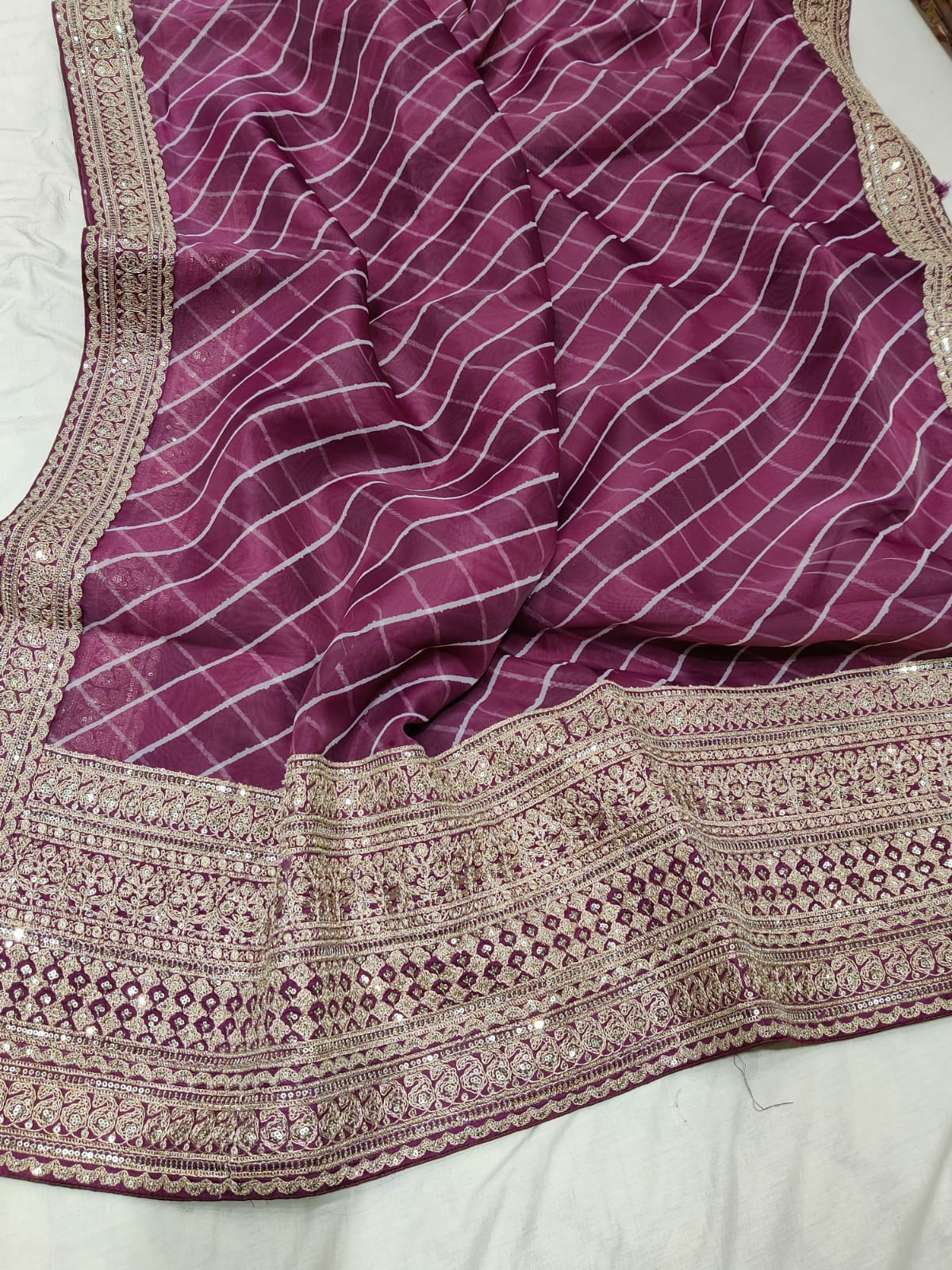 Nahida organza beautiful sari