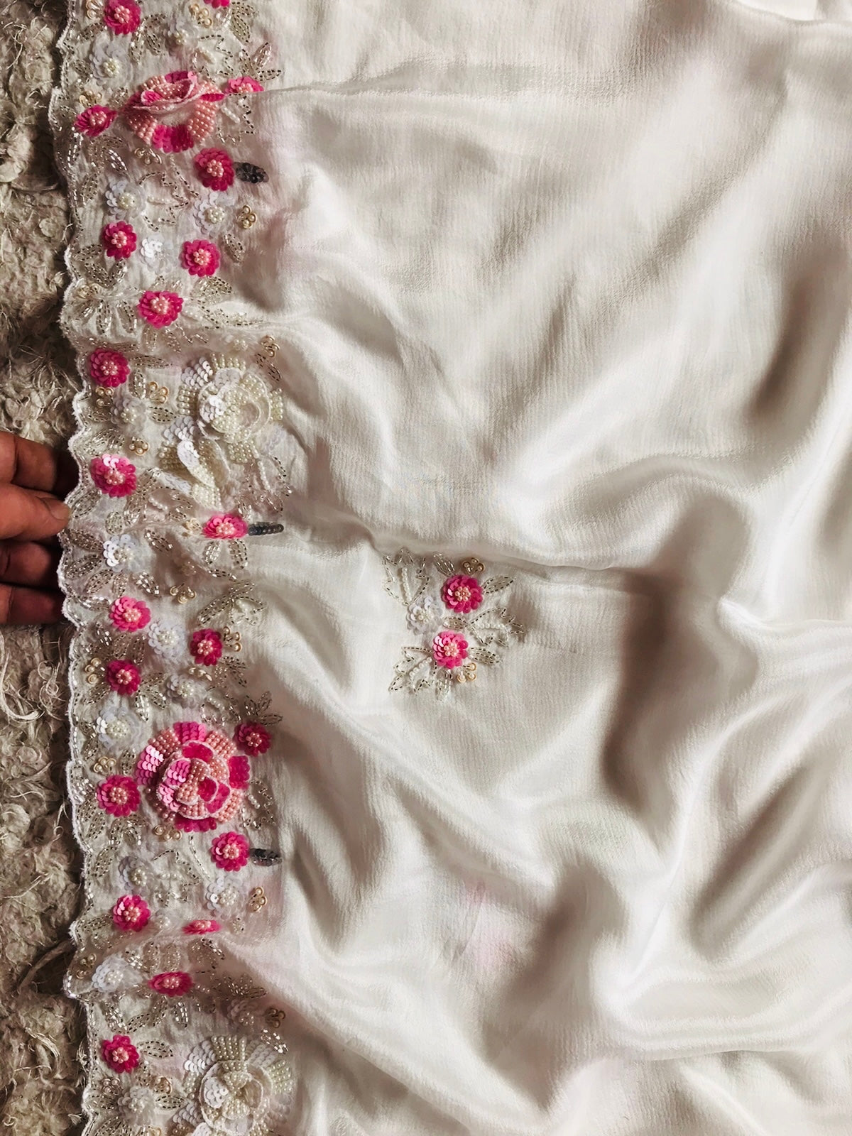 Fairly elegance chignon saree