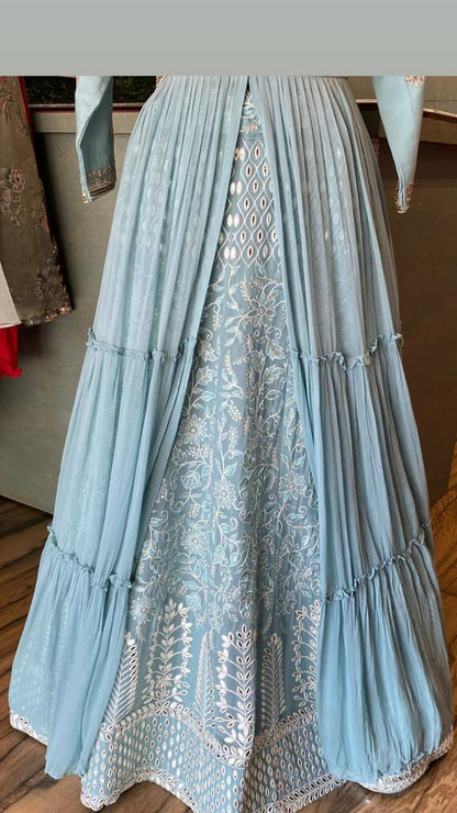 Manisha gorgette kurta dress