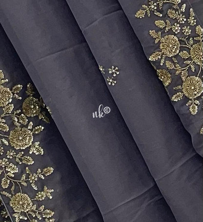 Zarkan inspired organza saree