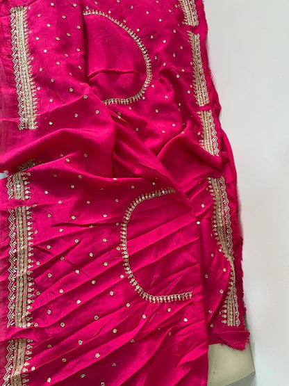 Nivesha organza partywear saree