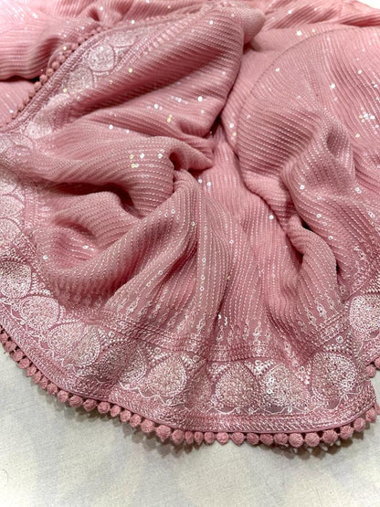 Sensita sequence saree